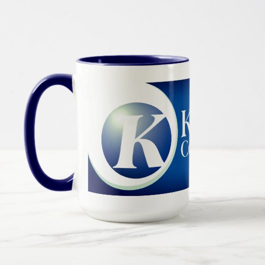 15oz korban blue mug マグカップ (左)