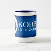 15oz korban blue mug マグカップ (中央)