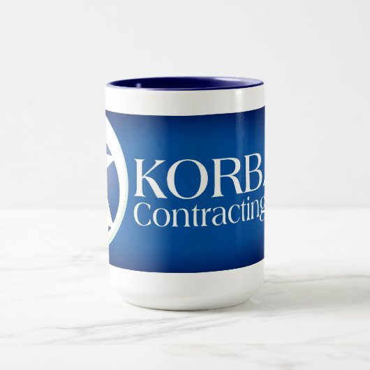 15oz korban blue mug マグカップ (中央)