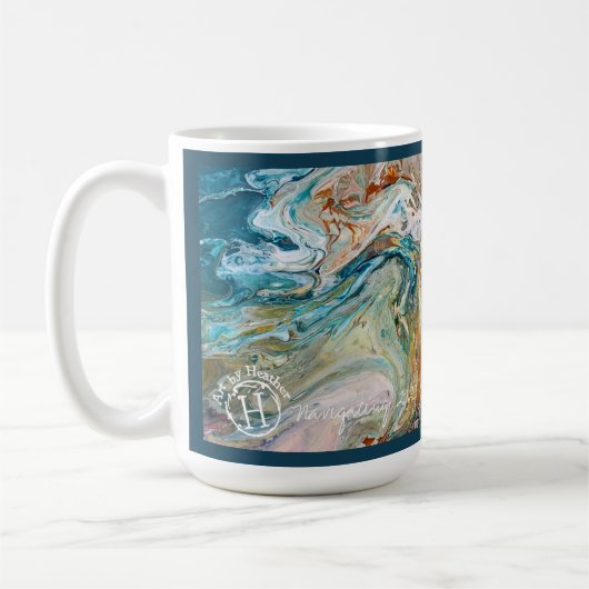 15oz mug 2020 v4のナビゲーション コーヒーマグカップ (左)