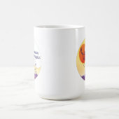 15oz Mug: Elk and Mountain Landscape Sequim, WA コーヒーマグカップ (中央)