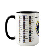 15oz Zazz_it著カスタムな大統領コーヒー・マグ