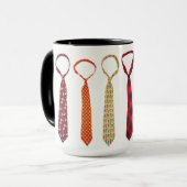 15oz Zazz_it著コンボのカスタムで最も最高のなパパのマグ マグカップ (正面左)