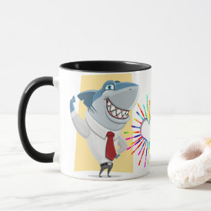 15oz Zazz_it著コンボのカスタムなコーヒー祈りの言葉のマグ マグカップ