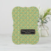 15thバースデーパーティーグラムガツビー素晴らしスタイル 招待状 (スタンド正面)