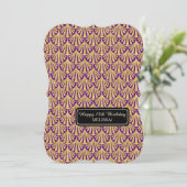 15thバースデーパーティーグラムガツビー素晴らしスタイル 招待状 (スタンド正面)