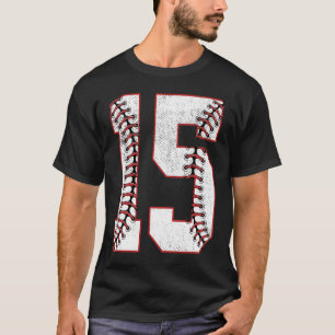 15th誕生日パーティー15歳の野球B Tシャツ