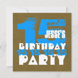 15th誕生日パーティー15歳グランジZ15A 招待状