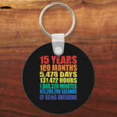 15th Birthday, Boys &amp; Girls, Cool 15 Years Of  キーホルダー (正面)