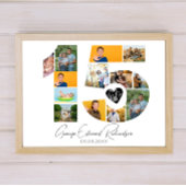 15th Birthday Photo Collage Poster Keepsake ポスター