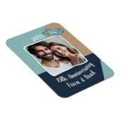 15th Crystal 結婚's Anniversary Photokeepsake マグネット (右側)