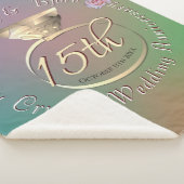 15th Crystal 結婚's Anniversary Sherpa Blanケット シェルパブランケット (3/4)