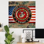 15th Marine Expeditionary Unit (15th MEU) [3D] ポスター (ホームオフィス)