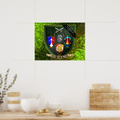 15x15光沢キャンバス印刷 ポスター (キッチン)