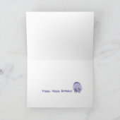 16お洒落足エレファントカード カード (内部)