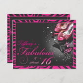 16すばらしい及び菓子! 招待状 (正面/裏面)