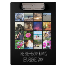 16の丸かどの写真のコラージュかInstagram クリップボード