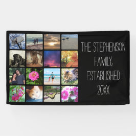 16の丸かどの写真のコラージュかInstagram 横断幕