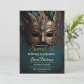 16の招待を仮装 招待状 (スタンド正面)