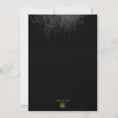 16の招待を仮装 招待状 (裏面)