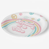 16はヴィベレトロサマーレインボー ペーパープレート (アングル)