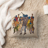 16イカラフルンチ平方装飾用クッション クッション (ブランケット)