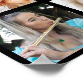 16イモダンンスタ写真コラージュ卒業パーティー ポスター (角)