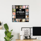 16イモダンンスタ写真コラージュ卒業パーティー ポスター (ホームオフィス)