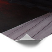 16インチx 12インチクリッシー赤の子猫の魔女 ポスター (角)