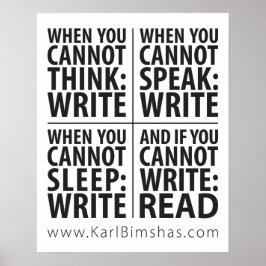 16インチx 20インチいつポスタ書ート ポスター