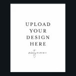 16インチx 20インチポスター – ポートレート ポスター<br><div class="desc">テンプカスタマイズレットのカード。編集が終了したら、ファイルをJPG形式でダウンロードする(ブリードオプションをオンにしないでください)。青い「パーソナライクリックズ」ボタンでデザインをここにアップロード。</div>