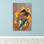 16インチx 24インチフォアグラ キャンバスプリント (インサイチュ (ウッドフロア))