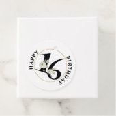 16エレガント番目の誕生日メッセージカード フェイバータグ (インサイチュ)