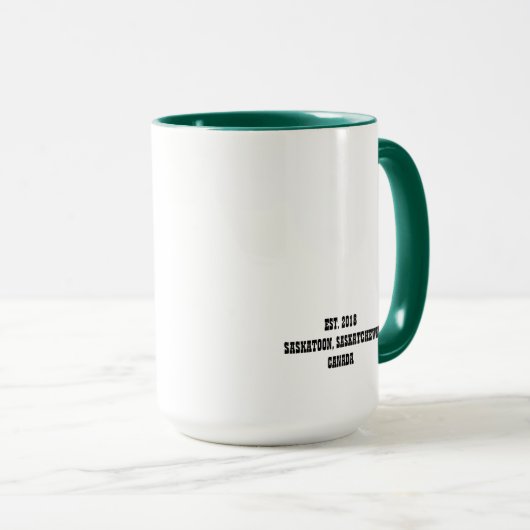 16オズ(16オンス)のフロステッドグラスマグ マグカップ (正面右)