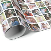 16カスタム写真 |シンプルパーソナライズされた簡単 ラッピングペーパー (ロールコーナー)