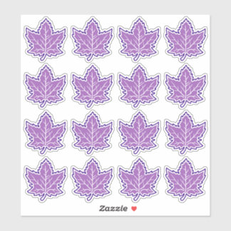 16カナダメープルリーフ記念日150年 シール