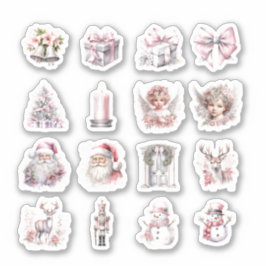 16クリスマスカスタムにカットされたビニールのシール シール