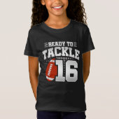 16サッカーパーティー16誕生日 Tシャツ (正面)