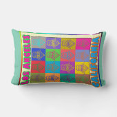 16サーファーロサンゼルス枕 ランバークッション (裏面)