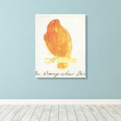 16スケッチの キャンバスプリント (インサイチュ (ウッドフロア))