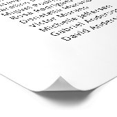 16テーブモダンルあなたのシート座席グラフフォームを見つける ポスター (角)