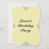 16パーソナライズされたバースデーパーティ招待状 招待状 (裏面)