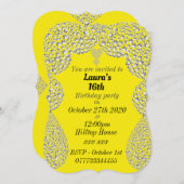 16パーソナライズされたバースデーパーティ招待状 招待状 (正面/裏面)