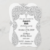 16パーソナライズされたバースデーパーティ招待状 招待状 (正面/裏面)