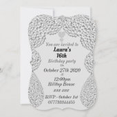 16パーソナライズされたバースデーパーティ招待状 招待状 (正面)