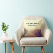 16パーソナライズされた"x16"装飾用クッションサンライズ経路 クッション (椅子)