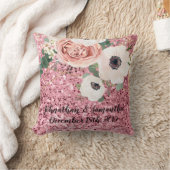 16パーソナライズされた"x16"装飾用クッション幾何学的バラ クッション (ブランケット)