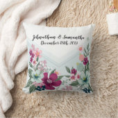 16パーソナライズされた"x16"装飾用クッション熱帯花 クッション (ブランケット)