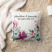 16パーソナライズされた"x16"装飾用クッション熱帯花 クッション (ブランケット)