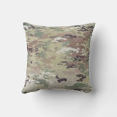 16パーソナライズされた"x16"装飾用クッション軍OCP迷彩柄 クッション (裏面)